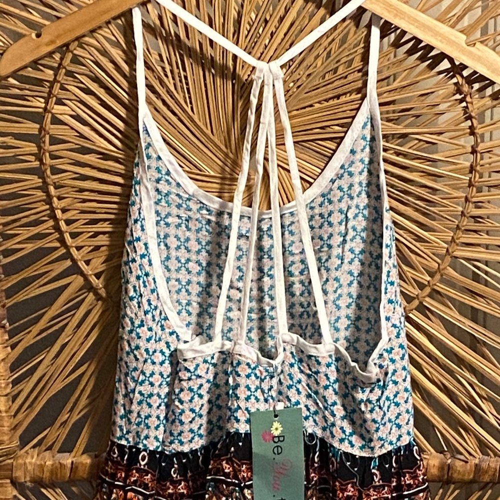 Boho Be.You.tiful Strap-Back Sleeveless Dress Size S - Picture 3 of 10